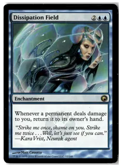 MTG Dissipation Field - Scars of Mirrodin Moderately Played English - Image 1