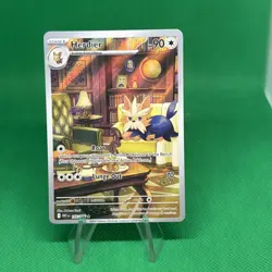 Pokemon Tcg Herdier 155/086 White Flare illustration rare - Image 1