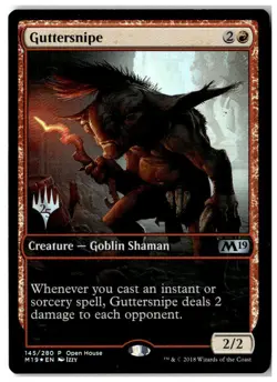 MTG Foil Guttersnipe - Open House Promos Moderately Played English - Image 1