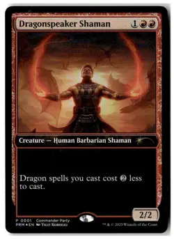 MTG Foil Dragonspeaker Shaman - WPN & Gateway Promos Lightly Played English - Image 1