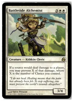 MTG Battletide Alchemist - Morningtide Moderately Played English - Image 1