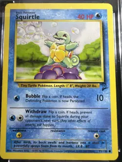 2002 Pokemon Legendary Collection #95/110 Squirtle CGC 6.5 - Image 3