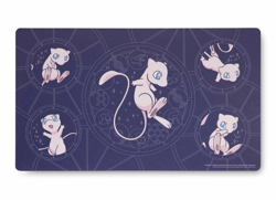 Pokemon Playmat TCG Mew Celestial Circles Pokemon Center Japan WCS Official NEW - Image 1
