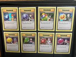 Kanto 8 Gym Badge Pokemon League HOLO BLACK STAR PROMO XY203-XY210 COMPLETE SET - Image 1