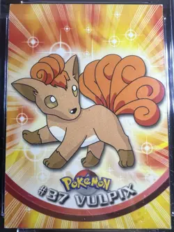 1999 TOPPS POKEMON TV #37 VULPIX CGC 5 🥴 - Image 3