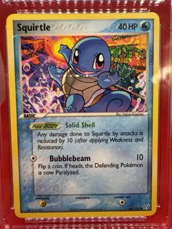 Pokemon Squirtle 64/100 EX Crystal Guardians - CGC 10 GEM MINT TCG 2006 - Image 2