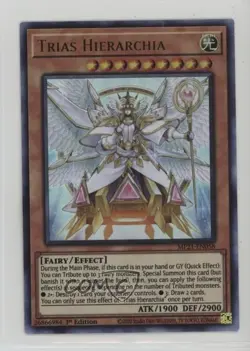 Trias Hierachia 1st Ed. YuGiOh Tin of Ancient Battles #MP21-EN058 - Image 1
