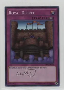 Super Rare - Royal Decree Unlimited YuGiOh The Secret Forces #THSF-EN058 - Image 1