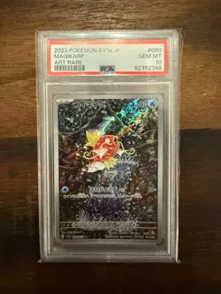 PSA 10 Pokemon Card Magikarp AR 080/073 sv1a Triplet Beat Scarlet & Violet JP - Image 1