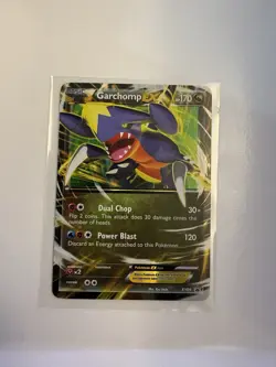 Pokemon Garchomp EX XY09 XY Black Star Promo Holo Ultra Rare Card ENG TCG 2014 - Image 1