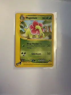 Meganium 53/165 Expedition Pokemon Card Regular Rare - Image 1
