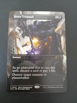 MTG Bitter Triumph - Image 1