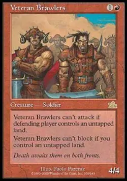 Veteran Brawlers - Light Play MTG Prophecy - Image 1