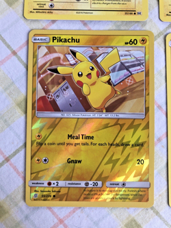 Pikachu Card Lot Pokemon TCG 2016 Pokemon Evolutions Pikachu #35 /108, McDonalds - Image 4