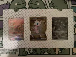 Pokemon TCG 151 UPC Promo Set Mew 053, Mewtwo 052, Metal Mew 205 New Sealed - Image 1