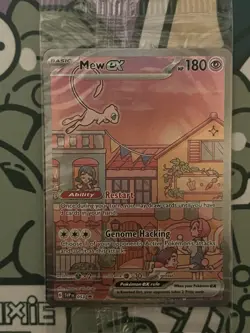 Pokemon TCG 151 UPC Promo Set Mew 053, Mewtwo 052, Metal Mew 205 New Sealed - Image 2