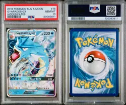 POKEMON PSA 10 GYARADOS GX 16/68 HIDDEN FATES ENGLISH 2019! - Image 3