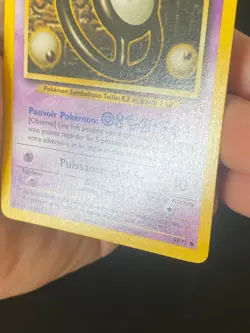 CARTE POKEMON ZARBI O 69/75 FR COMMUNE NEO DISCOVERY - EXC - Image 3