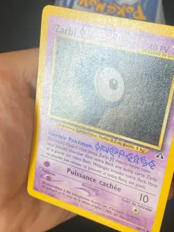 CARTE POKEMON ZARBI I 68/75 FR COMMUNE NEO DISCOVERY - EXC - Image 2