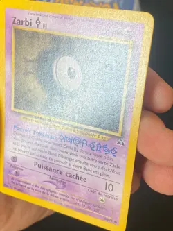 CARTE POKEMON ZARBI I 68/75 FR COMMUNE NEO DISCOVERY - EXC - Image 3
