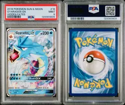 POKEMON PSA 9 GYARADOS GX 16/68 HIDDEN FATES ENGLISH 2019! - Image 3