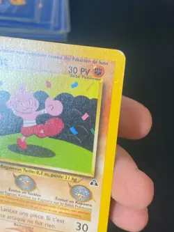 CARTE POKEMON DEBUGANT 66/75 FR COMMUNE NEO DISCOVERY - TBE/EXC - Image 3