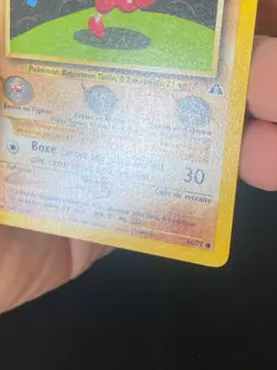 CARTE POKEMON DEBUGANT 66/75 FR COMMUNE NEO DISCOVERY - TBE/EXC - Image 5