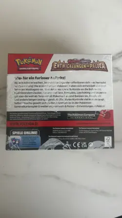 Pokemon Entwicklungen in Paldea 36er Booster Display - Deutsch - NEU & OVP 820650465833 - Image 2