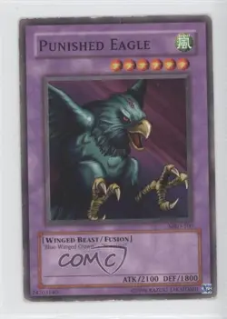 Punished Eagle Unlimited YuGiOh Metal Raiders #MRD-100 2002 READ - Image 1
