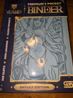 V Card Rising Stars 9-Pocket Binder Shylily Edition (Collector's Item) RARE - Image 2