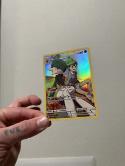 Gallade & Wally 244/236 Cosmic Eclipse Secret Rare Holo Pokemon Card - Image 1