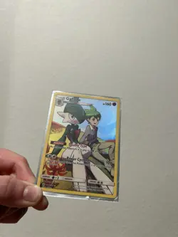 Gallade & Wally 244/236 Cosmic Eclipse Secret Rare Holo Pokemon Card - Image 3