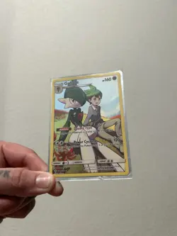 Gallade & Wally 244/236 Cosmic Eclipse Secret Rare Holo Pokemon Card - Image 4