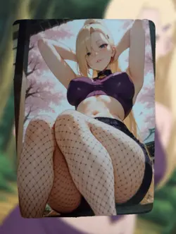 Ino Yamanaka Naruto Anime Waifu Sexy Goddess Doujin Lewd Hentai Card - Image 1