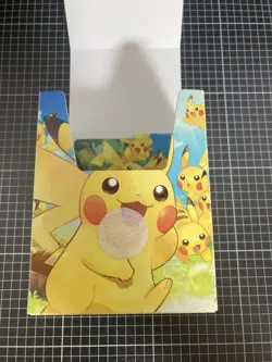 Pokemon Card Deck Box (Pikachu) and Sleeve (Sprigatito, Fuecoco, Quaxly) set - Image 3