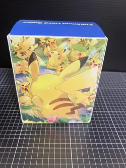 Pokemon Card Deck Box (Pikachu) and Sleeve (Sprigatito, Fuecoco, Quaxly) set - Image 5