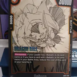 DABURA Dragon Ball Super Manga Booster Card Fusion World Dabura SB01-030 TCG CCG - Image 4