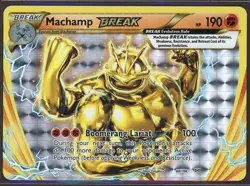 Pokemon TCG Machamp BREAK XY 2016 Evolutions 60/108 Ultra Holo Rare Card - Image 1