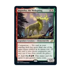WOTC MtG Prerelease Promos Jegantha Wellspring (R) (Foil) NM - Image 1