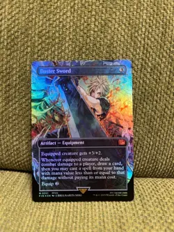 MTG Final Fantasy VII Cloud Strife Sword Foil English Wizards of the Coast 2025 - Image 1