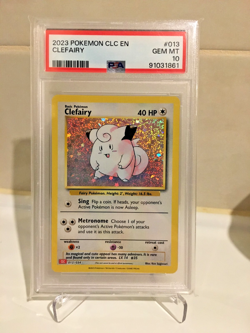 Clefairy 013/034 Holo Classic Collection CLC Pokemon PSA GEM-MT 10 - Image 1