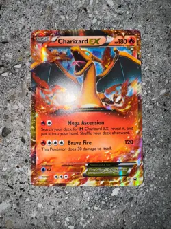 Pokemon TCG Cards Charizard EX XY17 Promo Holo (Standard Size) - Image 3