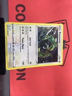 Rayquaza SWSH029 Cosmos Holo Pokemon TCG Black Star Promo Near Mint - Image 4