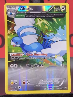 Altaria 74/108 Roaring Skies Regular Rare Full Art Holo Pokemon TCG NM - Image 3