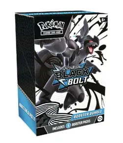Pokemon Black Bolt and white flare Booster Bundle (6 Packs) x9 - Image 2