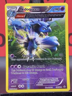 Nidoqueen 69/160 XY Primal Clash Holo Rare Full Art Pokemon TCG NM - Image 3