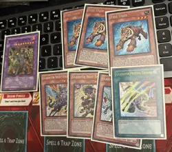 Yugioh Gladiator Beast Core LCGX Secret rare bestiari Darius equeste test tiger - Image 1