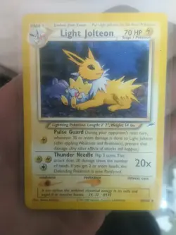 Pokemon Card Light Jolteon 49/105 Non Holographic Neo Destiny - Image 1