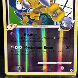 POKEMON CARD - ALAKAZAM LV 56 - RISING RIVALS - 38/111 - Image 3