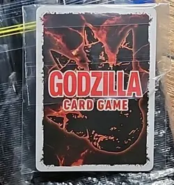 Burning Godzilla's Rampage Godzilla vs. Godzilla Card Game Sealed Promo Card - Image 1